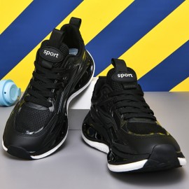 Women's Breathable Mesh Sneakers - Stylish Pink & White Running Shoes with Non-Slip EVA Sole, Comfortable Fabric Lining, and Secure Lace-Up Design for Casual or Athletic Wear, Allseason Shoes | Laceup Sneakers | Comfortable Lining