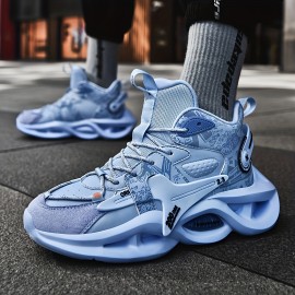 [Shock-Absorbing Blade Sneakers] Breathable Shock-Absorbing Blade Sneakers - Men's Trendy Jogging Tennis Gym Shoes for Spring and Summer