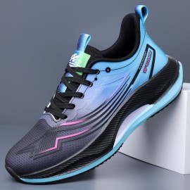 Men's Fashion Athletic Sneakers, Breathable Shock-Absorbing Training Shoes, Lightweight Comfortable Running Footwear for Gym, Jogging, Work, and Daily Wear.
