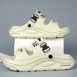 Women's Slip- Cushioned Sandals - All-Season Black & Orange Slip-On/ Closure Slippers with Arch, Breathable Open-Toe Beach Shoes for Home, Outdoor, and Light Sports - Lightweight & Durable Casual Sneakers-like Slides (Black/Orange/White) - Fashionable & Versatile for Casual Attire, Korean & Japanese Style, Anti-Smell & Anti-Slip Design, Ideal for Women, Slippers For Women, Womens Shoes, Shoes For Women