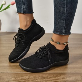 Women'S Wide Fit Sneakers Casual Lightweight Arch Support Walking Shoes Breathable Fabricp Shoes with Round Toe for All Season Comfort Low Top Tennis Shoes