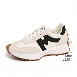 [Lightweight Lace-Up Sneakers] Women's Lightweight Lace-Up Sneakers - Low-Top Sneakers With Cushioned Rubber Sole, All-Season Urban Walking Shoes In Black/White/ Mint Green/ - Minimalist Everyday Shoes For Gym, Office, Errands - Easy-Clean Synthetic Cover-Like Upper, Ladies Sneakers, Gym Footwear, Sleek Design, Breathable Fabric, Casual Footwear, Lifestyle, Sporty Design, Durable Construction, Fitness Enthusiasts, Olive Green Sneakers For Women, Orange Sneakers For Women, Olive Green Shoes For Women, Lady's Casual
