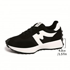 [Lightweight Lace-Up Sneakers] Women's Lightweight Lace-Up Sneakers - Low-Top Sneakers With Cushioned Rubber Sole, All-Season Urban Walking Shoes In Black/White/ Mint Green/ - Minimalist Everyday Shoes For Gym, Office, Errands - Easy-Clean Synthetic Cover-Like Upper, Ladies Sneakers, Gym Footwear, Sleek Design, Breathable Fabric, Casual Footwear, Lifestyle, Sporty Design, Durable Construction, Fitness Enthusiasts, Olive Green Sneakers For Women, Orange Sneakers For Women, Olive Green Shoes For Women, Lady's Casual