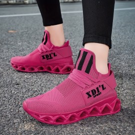 New Blade-Style Shoes - Breathable Non-Slip Athletic Sneakers, Suitable for Running, Jogging, Tennis, and Gym - Casual Slip-Ons with Fabric Upper and EVA Sole, Perfect for Every Season