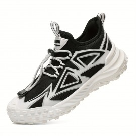 Men'S Lightweight Trail Running Shoes - All-Terrain Non-Slip Grip, Cushioned EVA/TPU Sole, Lace-Up Closure - Olive Green/Orange Accent - for Hiking, Gym, Everyday - All-Season Outdoor & Casual Shoes - Durable PVC/Fabric Upper - Ideal for Beginners & Experts, Hiking Footwear, Sporty Look, Breathable Fabric, Sporty Design, Reinforced Stitching, Fitness Enthusiasts