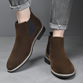 Men's Stylish Chelsea Boots - Slip-On, Non-Slip & Durable Casual Ankle Boots for Casual Attire
